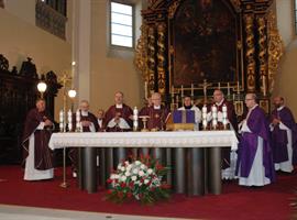 65. výročí úmrtí biskupa Antona Aloise Webera
